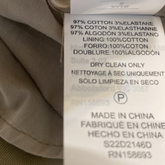 NICHOLAS Delilah Buckle Cotton Blend Twill Halter Dress. Price is firm! - Picture 16 of 16